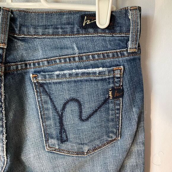 Citizens of Humanity Kelly 063 Low Waist Cropped Jeans, Size 25 - Picture 10 of 10